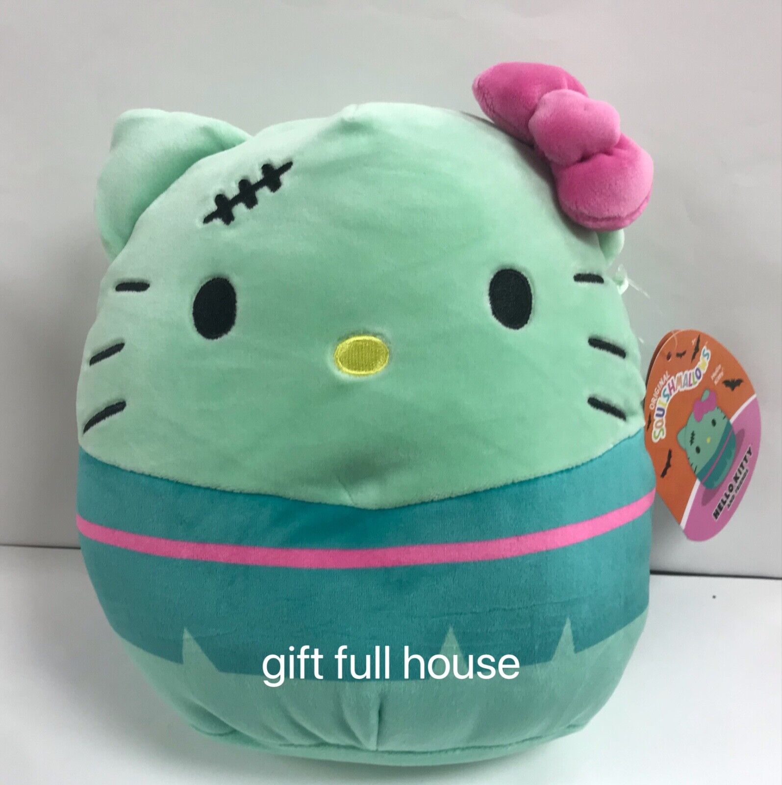 Squishmallows Official Kellytoy Sanrio Squad Squishy Stuffed Plush Toy  Animal (Kuromi, 8 Inch)