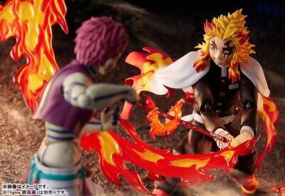 Figma Demon Slayer Kyojuro Rengoku Modelo De Brinquedo Colecionável action  figure boneco articulado