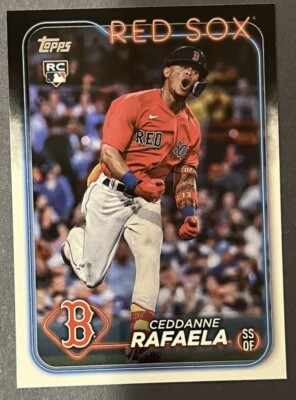 2024 Topps Series 1 Ceddanne Rafaela RC Boston Red Sox Rookie | eBay