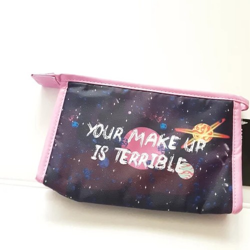 NWT Drag Queen Merch Alaska Makeup Bag 5" x 8" Your Make Up Is Terrible - Picture 5 of 5