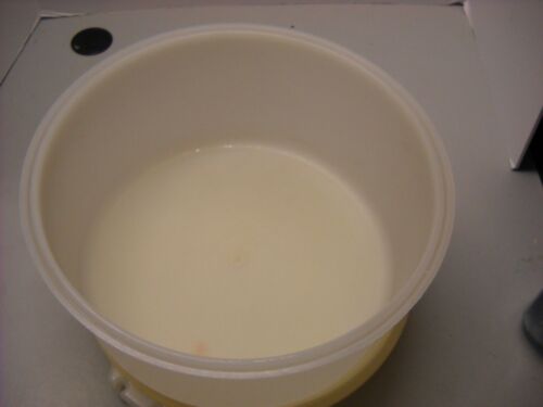 Tupperware Porta Torte Vintage Rotondo Raccolta Oro 12" con Coperchio - Foto 8 di 12
