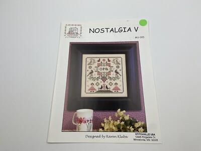 Rosewood Manor Nostalgia V Counted Cross Stitch Pattern Sampler