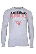 Chicago Bulls NBA Mens Crew Neck Long Sleeve T-Shirt