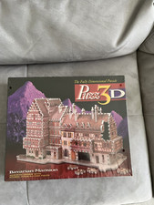 Puzz 3D Bavarian Mansion 418 pc Puzzle 1994 Milton Bradley-NEW SEALED