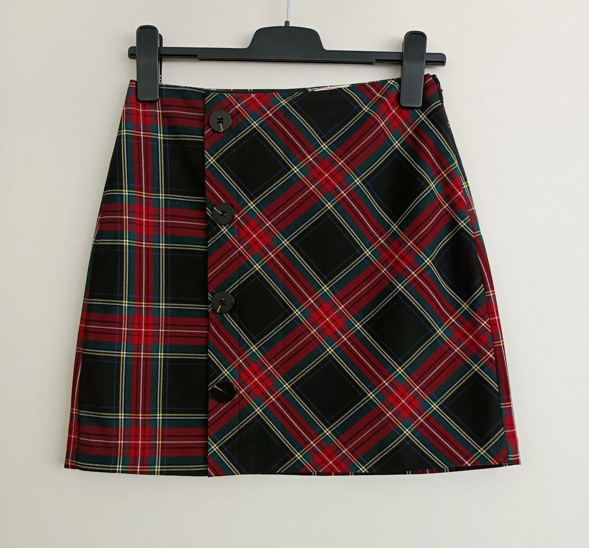 Jupe plssée écossase Vntage Tartan Rouge - Etsy France