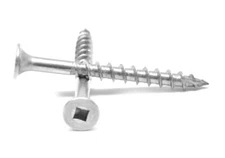 #10-8 X 2 3/4" Deck Screw Square Drive Bugle Hd Type 17 Point Stainless