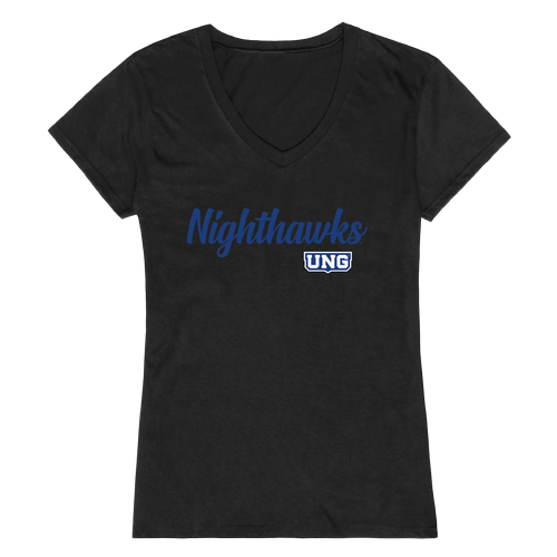 UNG Nighthawks NCAA Script Tee for Women  