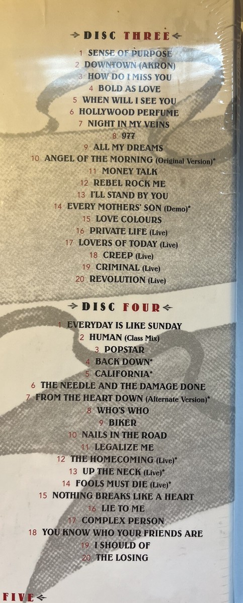 The Pretenders - Pirate Radio- 4CD 1 DVD Box Set- 1979-2005. Brand