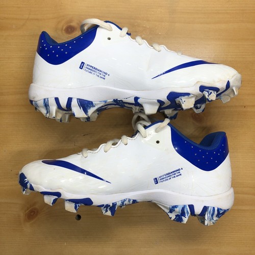 Nike Hyperdiamond 4 Keystone Softball Cleats CZ5919-101 Kids Size 4.5Y - Picture 10 of 13
