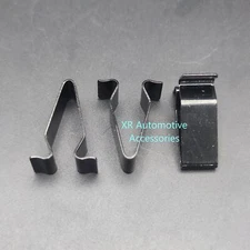 10 Pcs For VW Audi Skoda Car Metal Trim Panel Spring Fastener Clips 4B0867276A