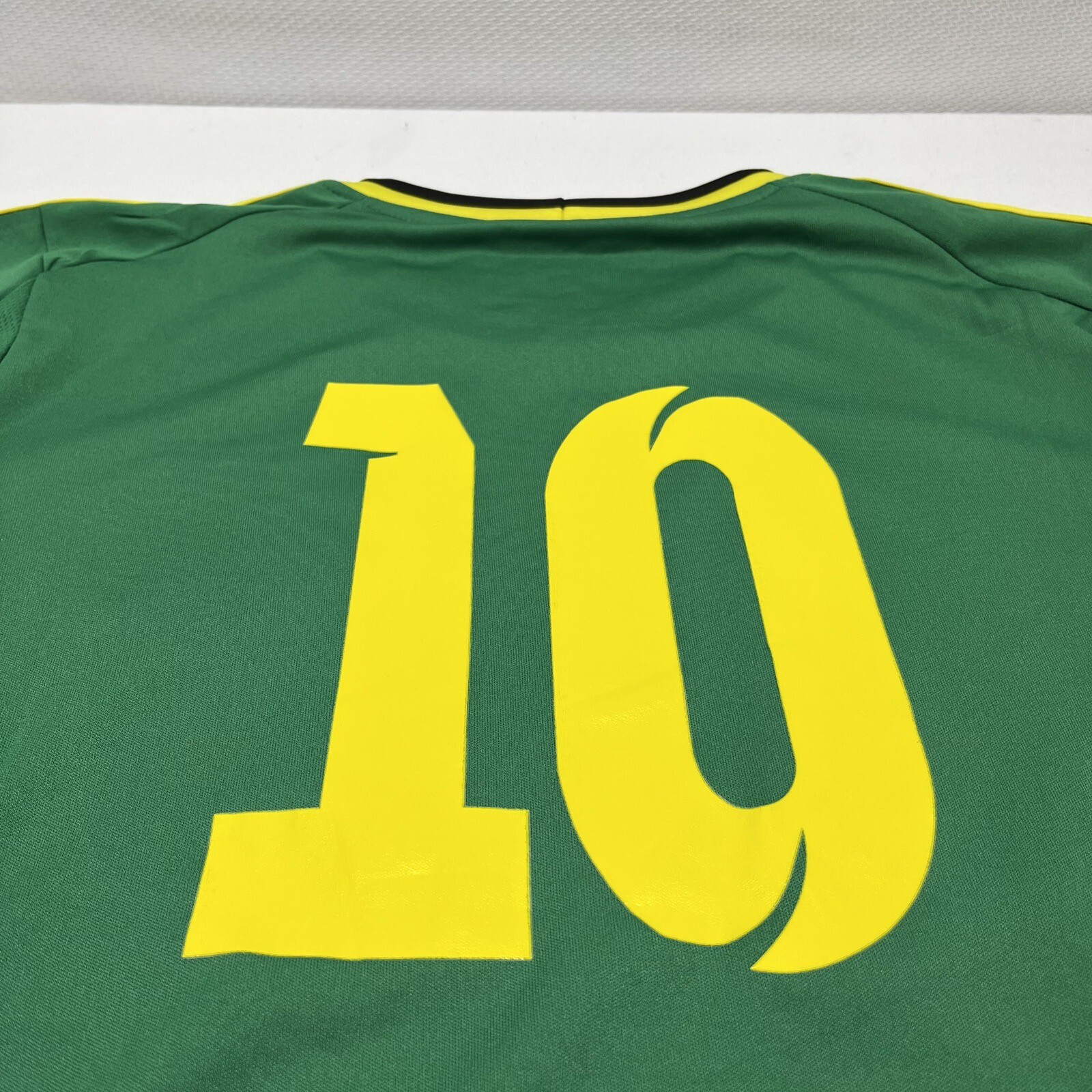 LMS Sports Jamaica Football Soccer Jersey Number 10 Authentic Brand