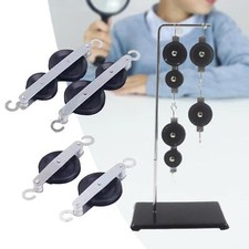 Pulley Block Set Physics Experiments Portable Learning Toys