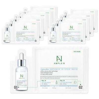 AMPLE:N Hyaluron Shot Ampoule 2 Step Mask Pack 10ea - FREE SHIPPING