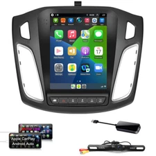9.7" Apple Carplay for 2012-2018 Ford Focus Android Car GPS Stereo Radio + Cam