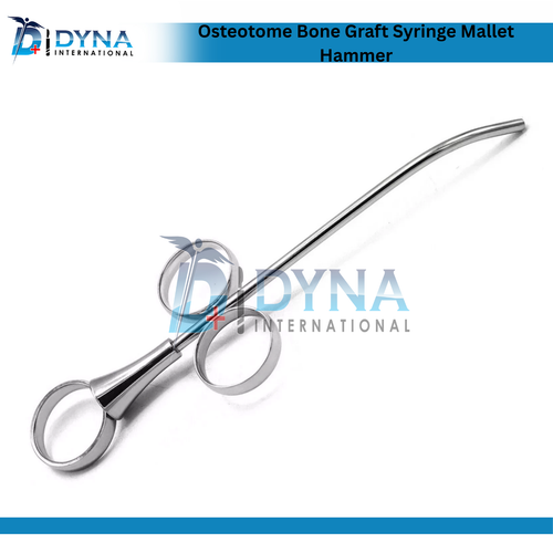 Osteotome Bone Graft Syringe Mallet Hammer Dental Sinus Lift Surgery Kit Offset - Imagen 4 de 5