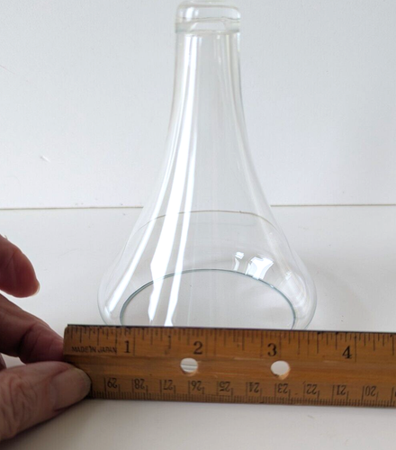 Crystal Wine Funnel Aerator Diffuser WineStuff Glass Barware 5" x 3" Apothecary - Picture 6 of 7
