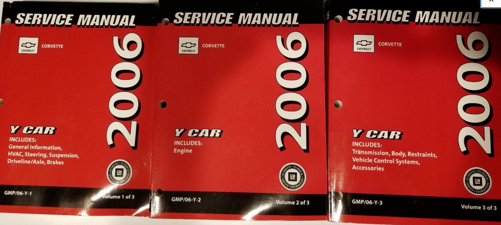 2006 Chevrolet Chevy Corvette Service Shop Repair Manual Set OEM eBay