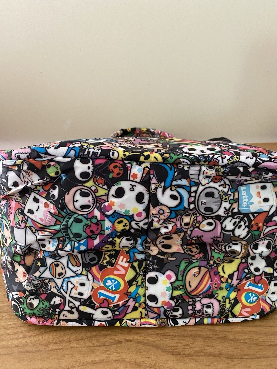 New tokidoki x LeSportsac Nuvola Tokidieci Tote Bag Keychain NWT