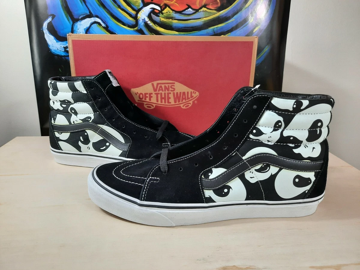 Vans Sk8 hi Alien Ghosts Glow In The Dark
