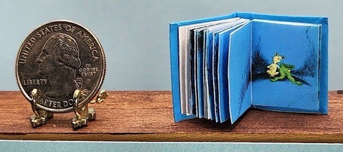 1:12 SCALE MINIATURE BOOK WHAT WAS I SCARED OF 1961 DR. SEUSS DOLLHOUSE SCALE - Picture 12 of 13