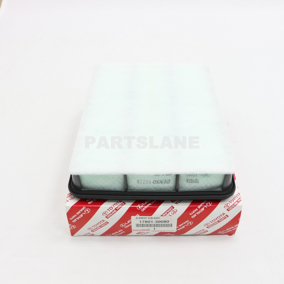 17801-30080 Toyota OEM Genuine ELEMENT SUB-ASSY, AIR CLEANER