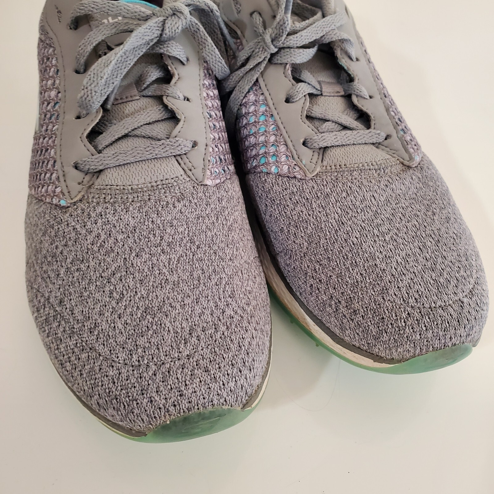 Skechers Go Golf Birdie Scramble Quick-Fit Gen 5 Golf Shoes Womens 8.5 Grey Blue