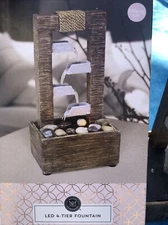 LED 4-Tier Fountain:  Modern Expressions