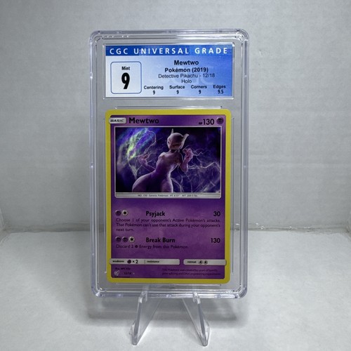 Mewtwo graded CGC 9 for sale on eBay