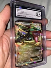 Pokémon TCG Rayquaza EX 85/124 Holo Rare Dragons Exalted Card CGC 8.5