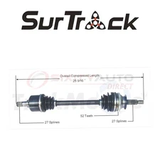 SurTrack HY-8094 CV Axle Shaft for Constant Velocity uq