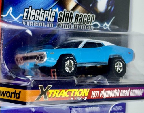 Auto World Flame Throwers 1971 Plymouth Road Runner HO Slot Item #SC366/48 NEW - Picture 7 of 12