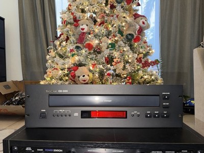 TASCAM CD-355 Professional 5-CD Changer Player Balanced XLR Outputs Tested