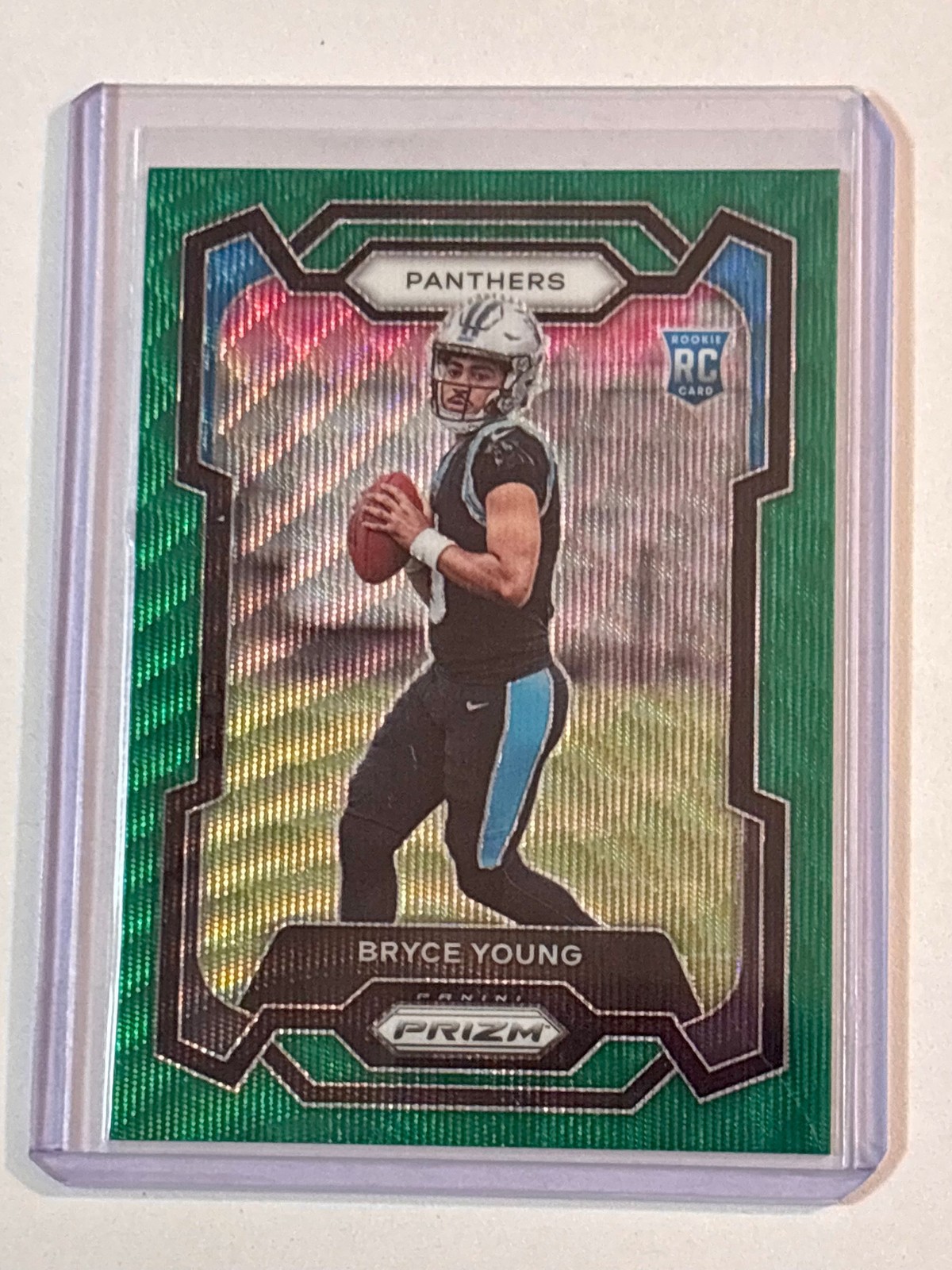 2023 Panini Prizm #311 Bryce Young Green Wave