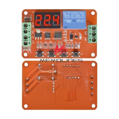 DC 5/12/24V DVB01 Digital Display Voltage Comparator Measurement Charge Module