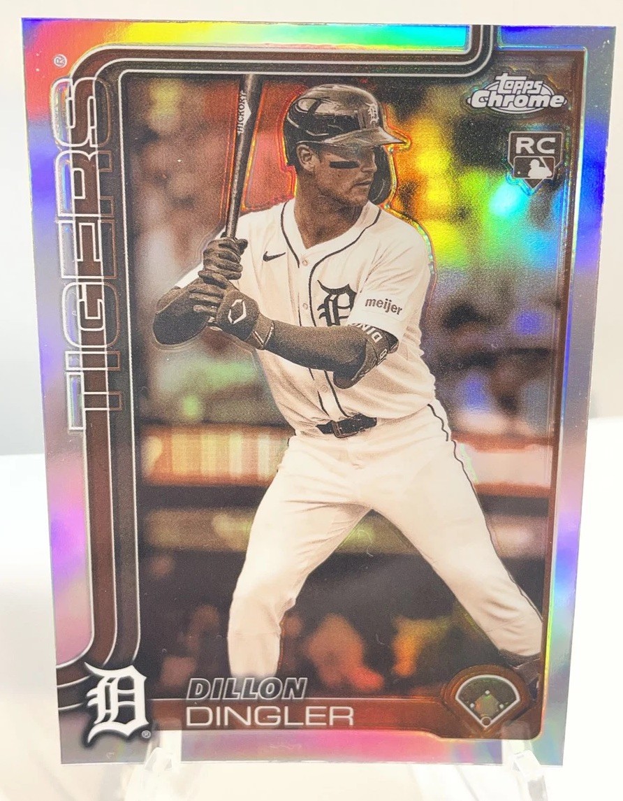2025 Topps Chrome - Dillon Dingler #274 Sepia Refractor (RC)
