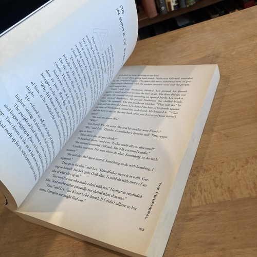 UNCORRECTED PROOF/ ADVANCE COPY William Gibson THE PERIPHERAL Paperback Proof - Picture 10 of 10