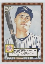2018 Topps Gallery Heritage Orange 20/25 Giancarlo Stanton #H-36 1j2