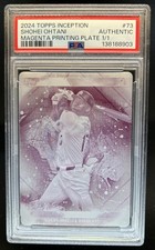 2024 Topps Inception Shohei Ohtani Magenta Printing Plate #1/1 PSA Authentic