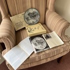 Vintage 1988 Imperial Jingdezhen Porcelain Plate With Original Box & Paperwork — photo 1