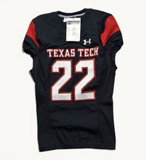 New Men’s Under Armour Texas Tech Football On Field 2020 Home Jersey L College
