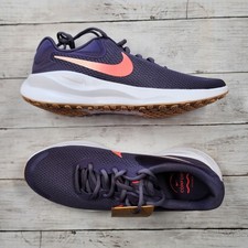 Sz 11.5 WMNS M 10 NIKE Revolution 7 Dark Raisin Crimson FB2208-500 New/NoLid