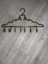 Victorian Trading Co. Parisian Hanger w Hooks for Butler  Valet Brass
