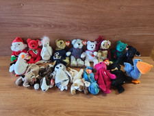 TY Beanie Baby 18-SET Original BEARS Plush Stuffed Animal Toy w/ Tag NEW