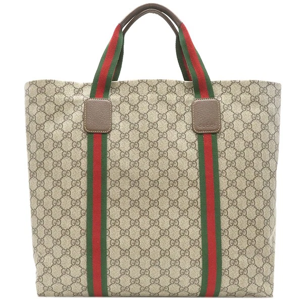 Sac fourre tout Gucci GG tender fourre tout moyen beige ligne Sherry 763287 occasion