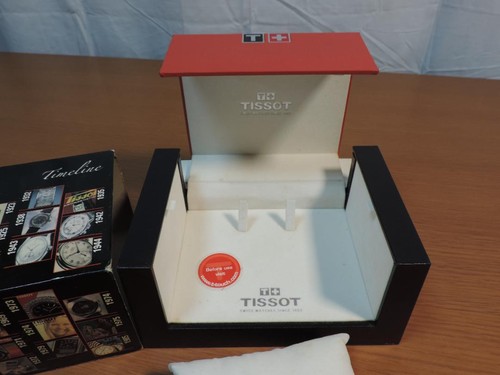 TISSOT T Touch T001520A Titanium Quartz Watch Rubber Strap Boxed Untested Junk - Picture 14 of 17