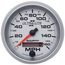 Auto Meter Speedometer Gauge 4988 Ultra-lite Ii 0 To 160 Mph 3-38 Electrical Auto Meter Speedometer Gauge 4988 Ultra-lite Ii 0 To 160 Mph 3-38 Electrical