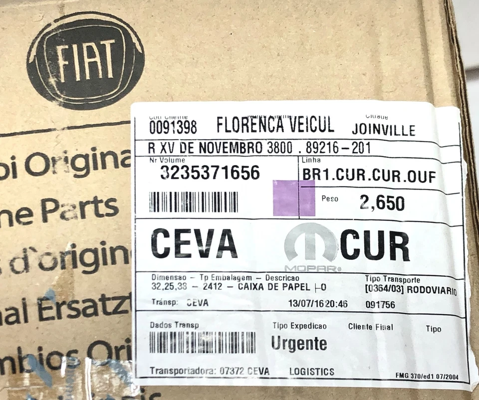 Conjunto de carcasa de caja de filtro de aire FIAT DUCATO OEM 1359989080 para Multijet de 2,3 L Foto 4 de 4