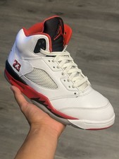 Size 8.5 - Air Jordan 5 Retro 2025 Fire Red