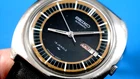 Serviced Seiko Automatic Vintage 1974 Day UFO Case Date Watch 7006-8020
