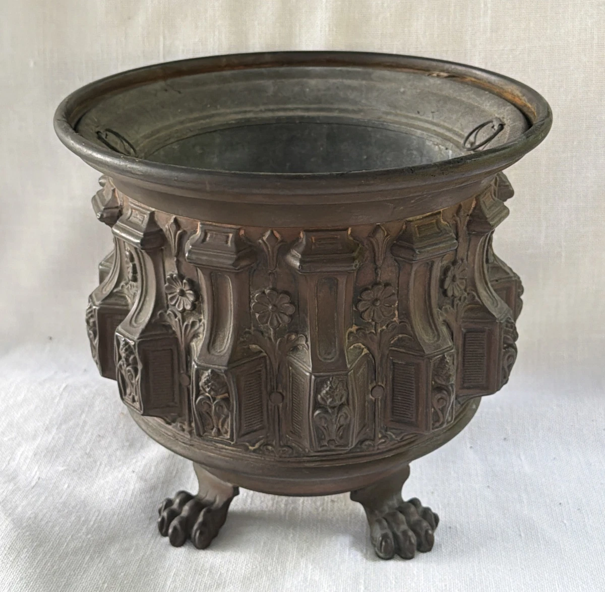 花盆收藏铜金属器皿| eBay
